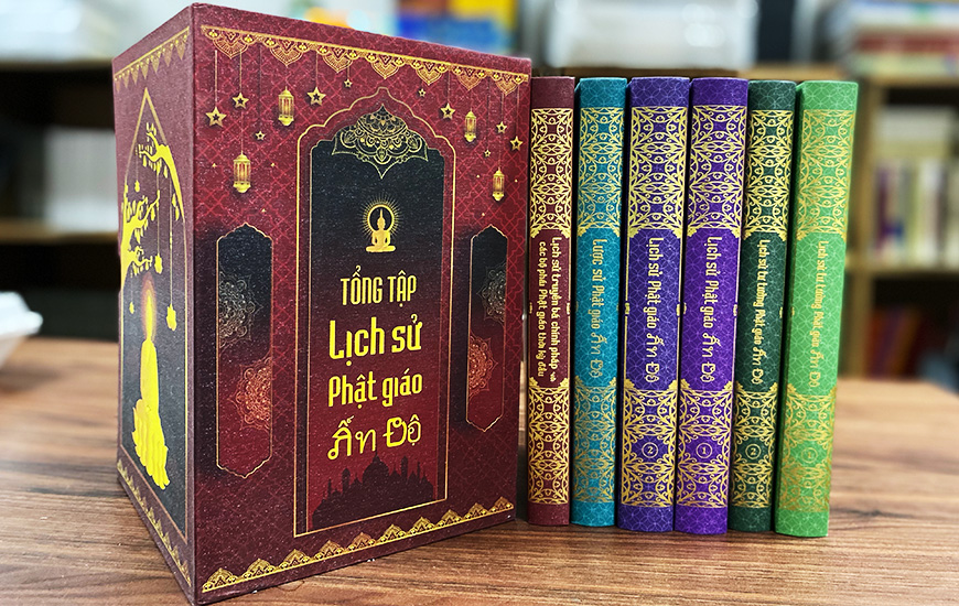 Sách Tổng Tập Lịch Sử Phật Giáo Ấn Độ (Bộ 6 Cuốn). Tác giả Đại Sư Ấn Thuận