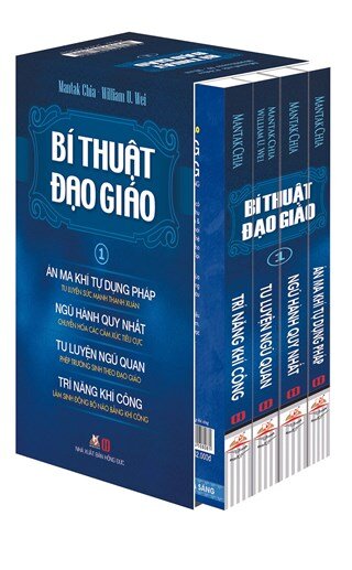 Combo Bí Thuật Đạo Giáo 1 (Hộp 4 Cuốn)