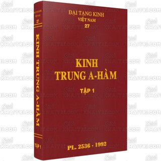 Đại Tạng Kinh: A-hàm Hán Tạng (Trọn Bộ 13 Cuốn - Bản Màu Nâu)