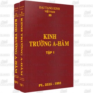 Đại Tạng Kinh: A-hàm Hán Tạng (Trọn Bộ 13 Cuốn - Bản Màu Nâu)