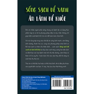 Sống Sạch Để Xanh, Ăn Lành Để Khoẻ