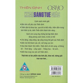 Osho - Thiền Định Khai Sáng Tuệ Giác