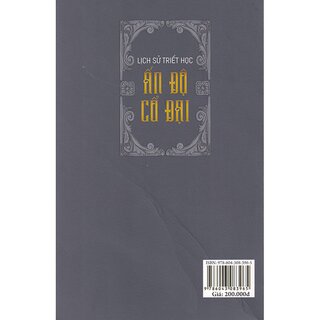 Lịch Sử Triết Học Ấn Độ Cổ Đại