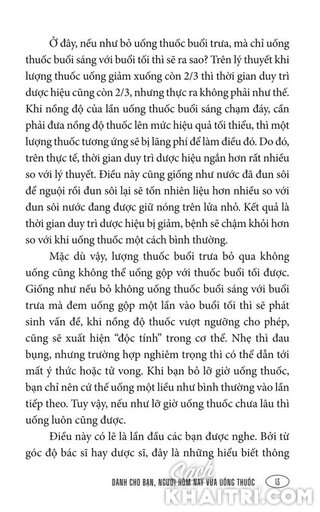 Hiểu Cơ Thể Khi Uống Thuốc