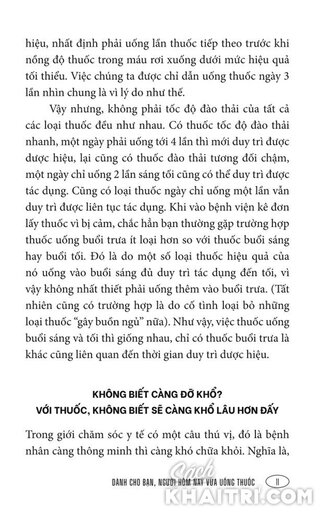 Hiểu Cơ Thể Khi Uống Thuốc