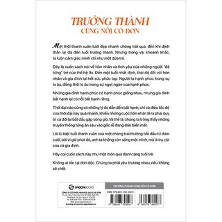 Trưởng Thành Cùng Nỗi Cô Đơn