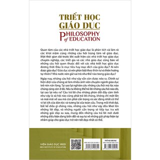 Triết Học Giáo Dục - Philosophy Of Education