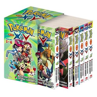 Box Set POKÉMON ĐẶC BIỆT X-Y Set Manga (Bộ 6 Tập) - Tặng Kèm Poster