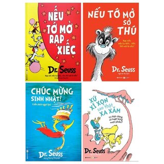 Combo Dr. Seuss - Kho Tàng Của Trí Tưởng Tượng (Bộ 4 Cuốn)