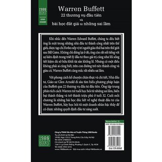 Warren Buffett: 22 Thương Vụ Đầu Tiên Và Bài Học Đắt Giá Từ Những Sai Lầm