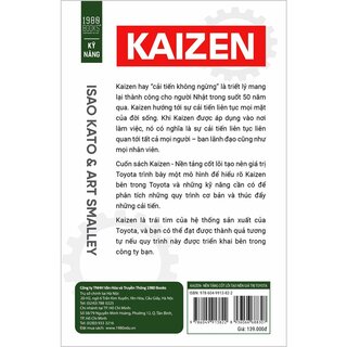 Kaizen - Nền Tảng Cốt Lõi Tạo Nên Giá Trị Toyota