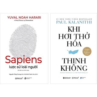 Combo Sapiens: Lược Sử Loài Người + Khi Hơi Thở Hóa Thinh Không (Bìa Cứng)