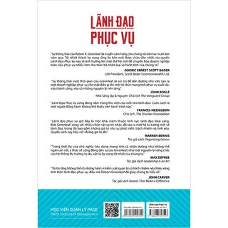 Lãnh Đạo Phục Vụ (Bìa Cứng)