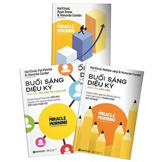 Combo Buổi Sáng Diệu Kỳ Dành Cho Nhà Tiếp Thị Mạng Lưới + Sinh Viên + Người Bán Hàng (Bộ 3 Cuốn)