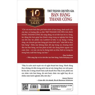 10 Bước Thực Hành - Trở Thành Chuyên Gia Bán Hàng Thành Công