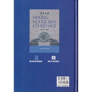 Những Người Bạn Cố Đô Huế - Tập XXI (1934)