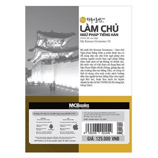 Làm Chủ Ngữ Pháp Tiếng Hàn - Cao Cấp