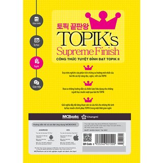 TOPIK’s Supreme Finish - Công Thức Tuyệt Đỉnh Đạt TOPIK II