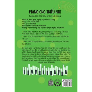 Piano Cho Thiếu Nhi - Tuyển Tập 220 Tiểu Phẩm Nổi Tiếng - Phần 3