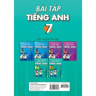 Bài Tập Tiếng Anh 7 - Không Đáp Án