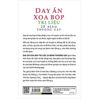 Day Ấn Xoa Bóp - Trị Liệu 20 Bệnh Thường Gặp