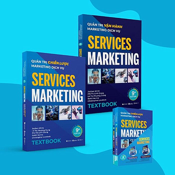 Bộ Sách Services Marketing - Quản trị chiến lược và vận hành marketing dịch vụ (Bộ 2 Cuốn)