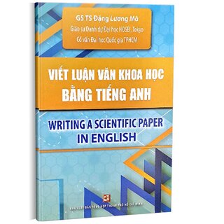 Viết Luận Văn Khoa Học Bằng Tiếng Anh - Writing A Scientific Paper In English