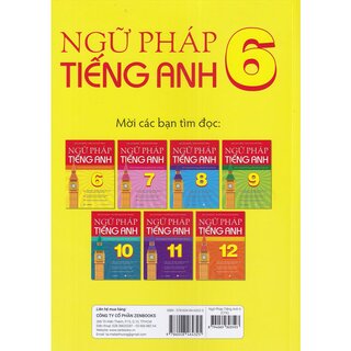 Ngữ Pháp Tiếng Anh 6 - Theo Chương Trình Khung Của Bộ Giáo Dục Và Đào Tạo