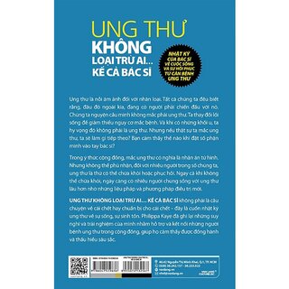 Ung Thư Không Loại Trừ Ai... Kể Cả Bác Sĩ