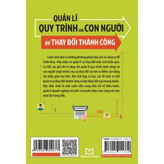 Quản Lí Quy Trình Và Con Người Để Thay Đổi Thành Công