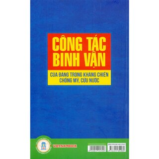 Công Tác Binh Vận Của Đảng Trong Kháng Chiến Chống Mỹ, Cứu Nước