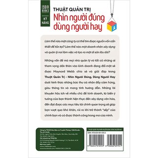 Thuật Quản Trị - Nhìn Người Đúng, Dùng Người Hay